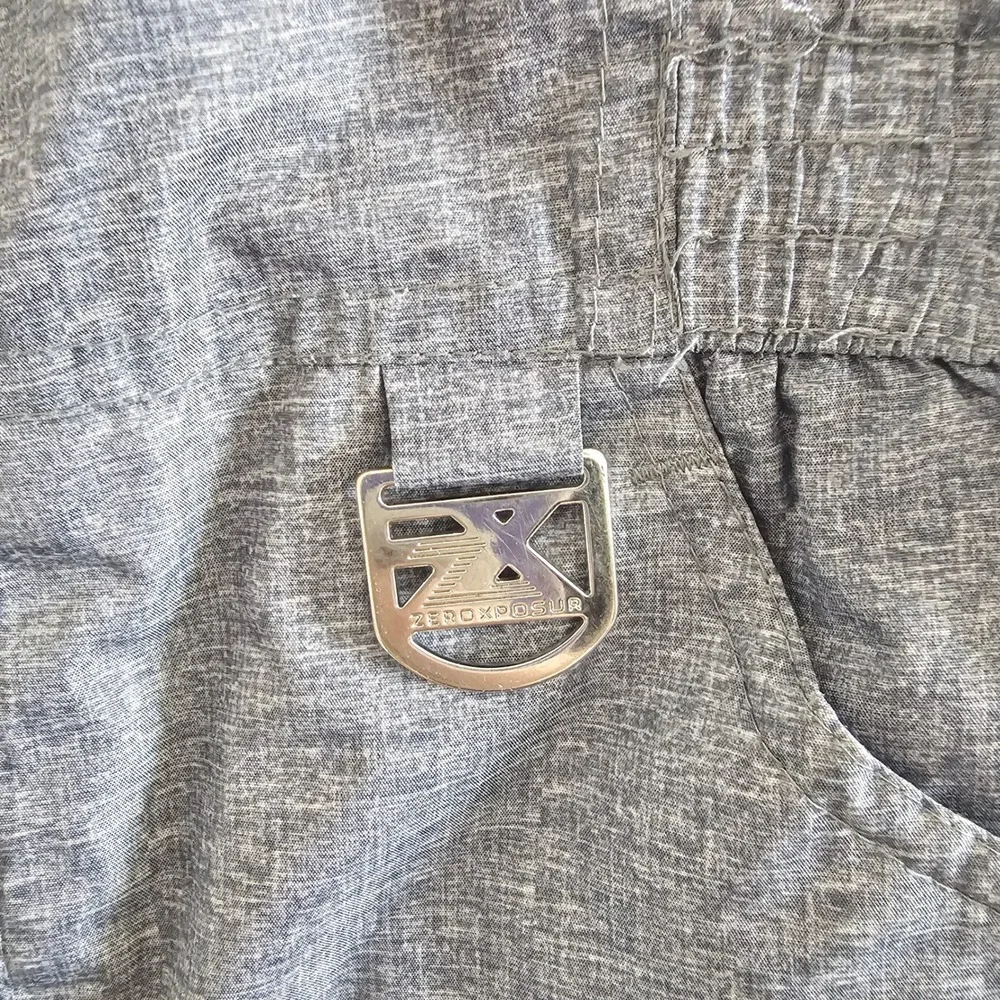 ZeroXposur Girls Heather Grey Snow Bibs Insulated Winter Overalls Size 4/5